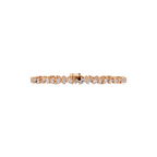 Marquise, Oval, Pear & Emerald Diamond Tennis Bracelet in 14K/18K Gold