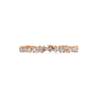 Floral Symphony Diamond Tennis Bracelet