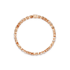 Floral Symphony Diamond Tennis Bracelet