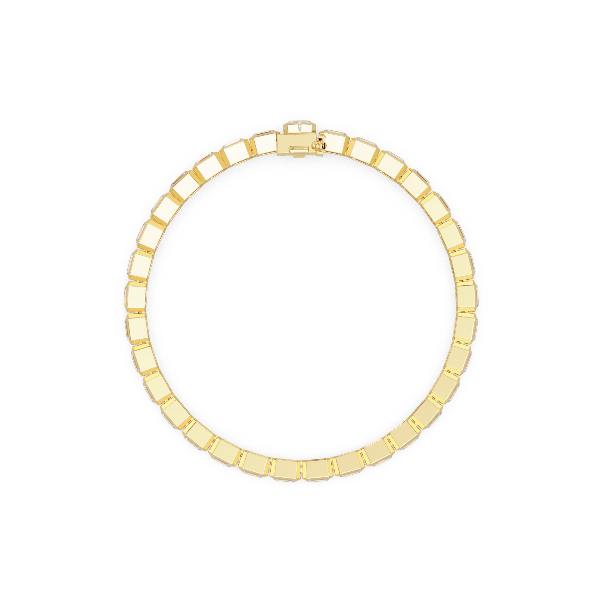 Emerald Cut Diamond Tennis Bracelet – 9.39 CT