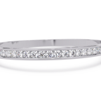 3.38 CT Round Diamond Channel Set Oval Bracelet
