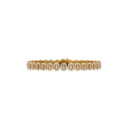Marquise Halo Diamond Tennis Bracelet