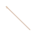 Marquise Halo Diamond Tennis Bracelet