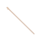 Marquise Halo Diamond Tennis Bracelet