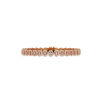 Marquise Halo Diamond Tennis Bracelet