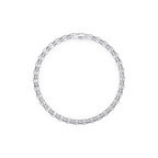 Marquise Halo Diamond Tennis Bracelet