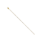 Mixed Shape Diamond Tennis Bracelet in 14K & 18K Gold