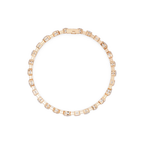 Mixed Shape Diamond Tennis Bracelet in 14K & 18K Gold