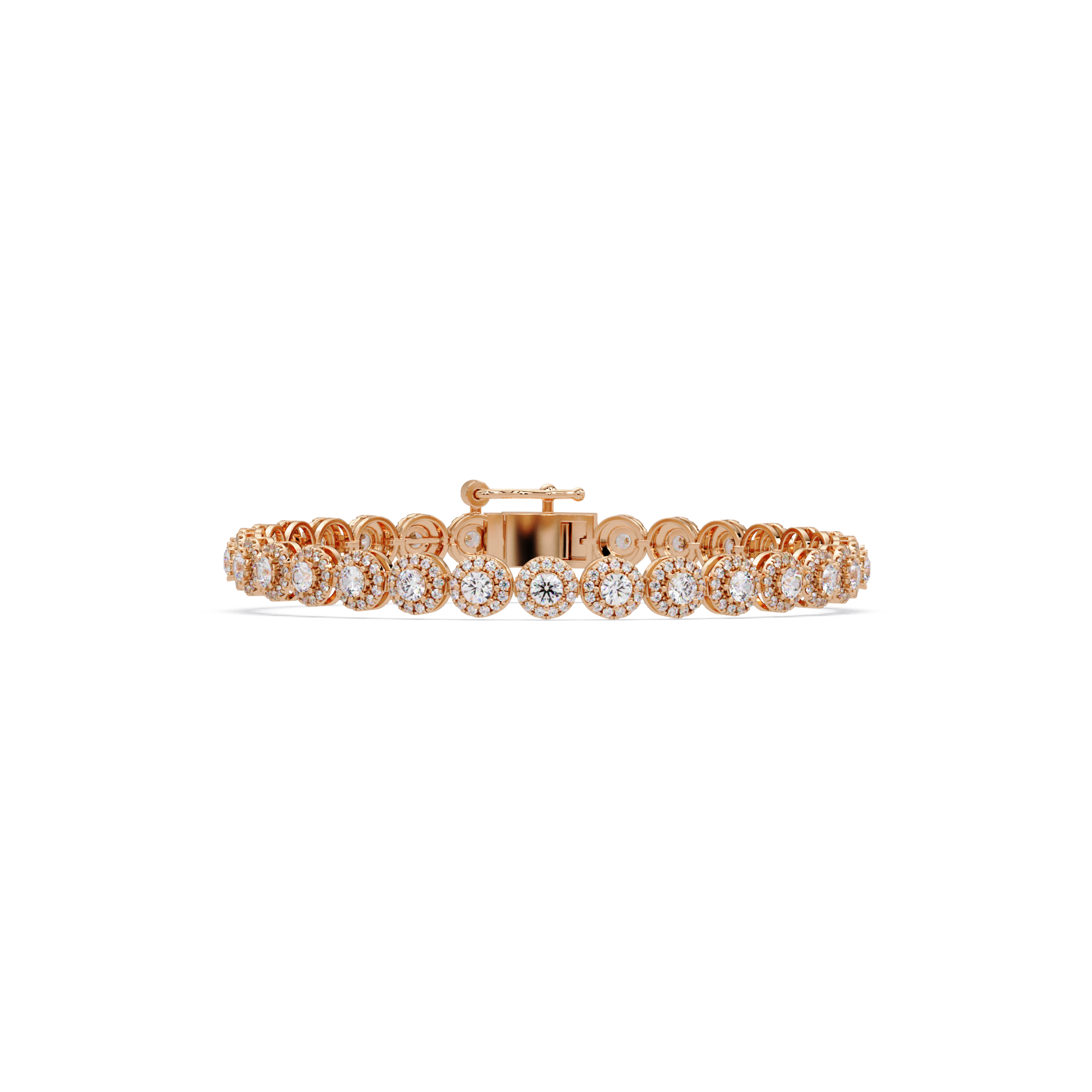 Premium Round Diamond Bracelet for Women