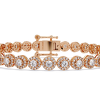 Premium Round Diamond Bracelet for Women