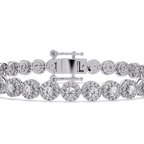 Premium Round Diamond Bracelet for Women