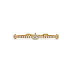 Round Brilliant Diamond Halo Tennis Bracelet