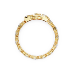 Emerald Cut & Round Diamond Tennis Bracelet for Women