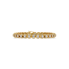 Luxury Cushion Cut Diamond Tennis Bracelet
