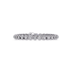 Luxury Cushion Cut Diamond Tennis Bracelet