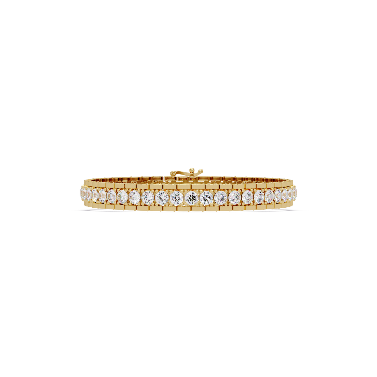 Classic Round Diamond Tennis Bracelet