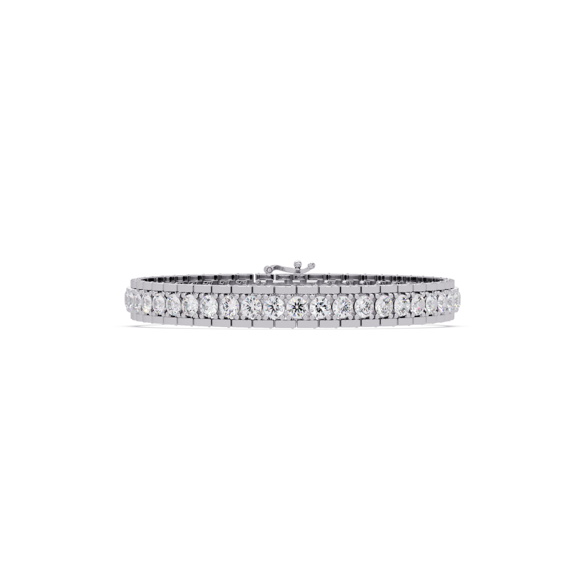 Classic Round Diamond Tennis Bracelet