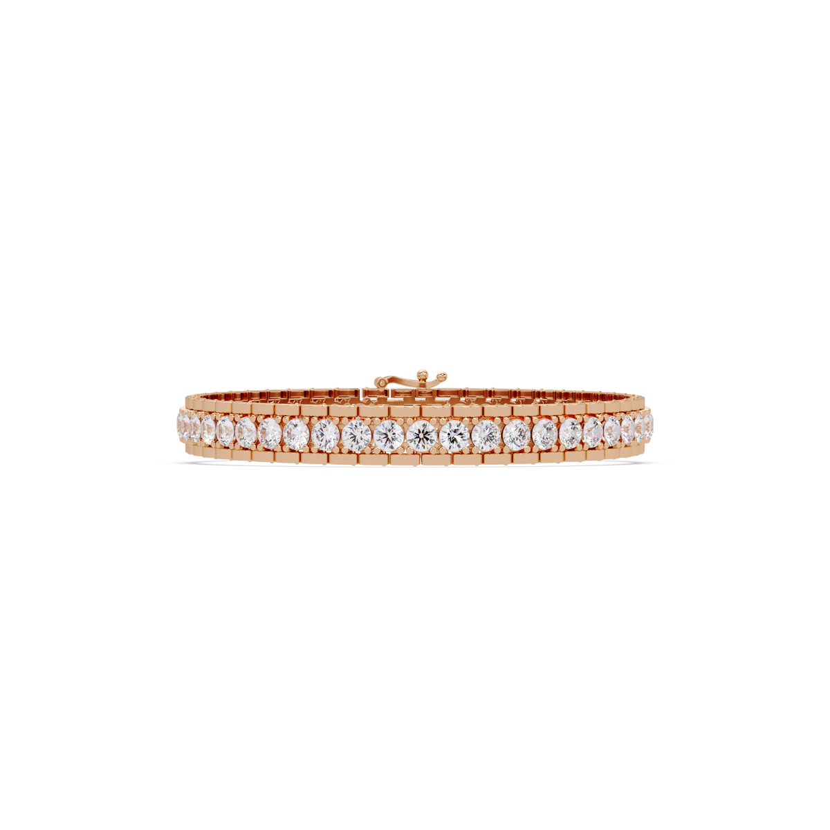 Classic Round Diamond Tennis Bracelet