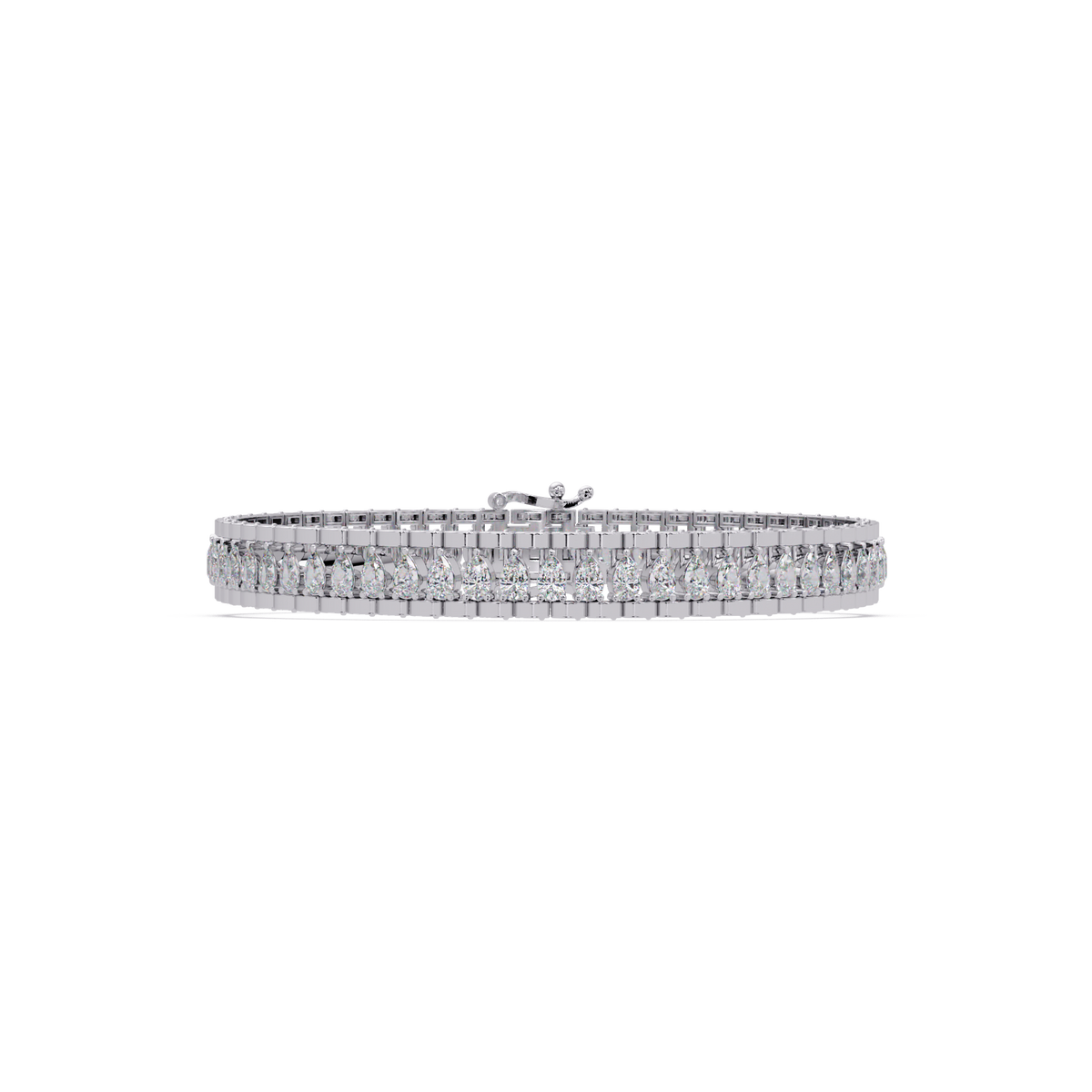 Round Diamond Tennis Bracelet