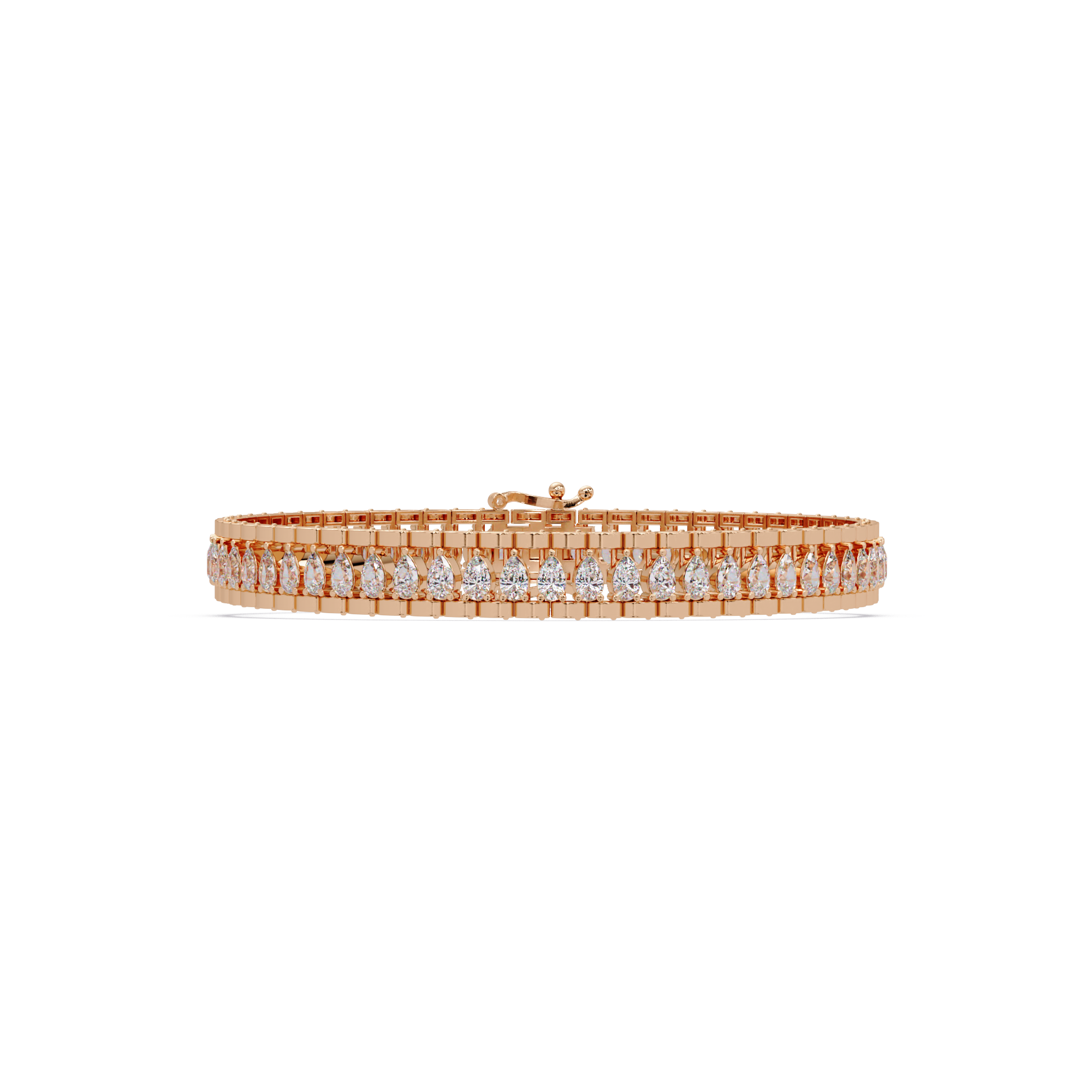 Round Diamond Tennis Bracelet