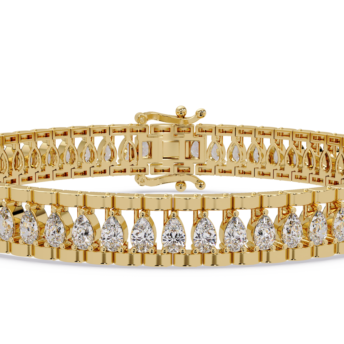 Round Diamond Tennis Bracelet