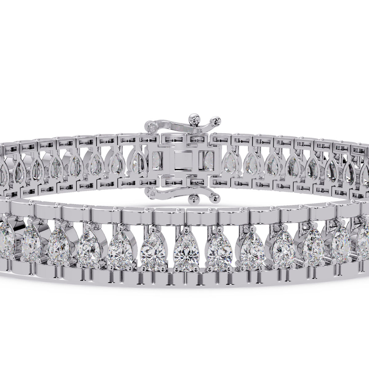 Round Diamond Tennis Bracelet