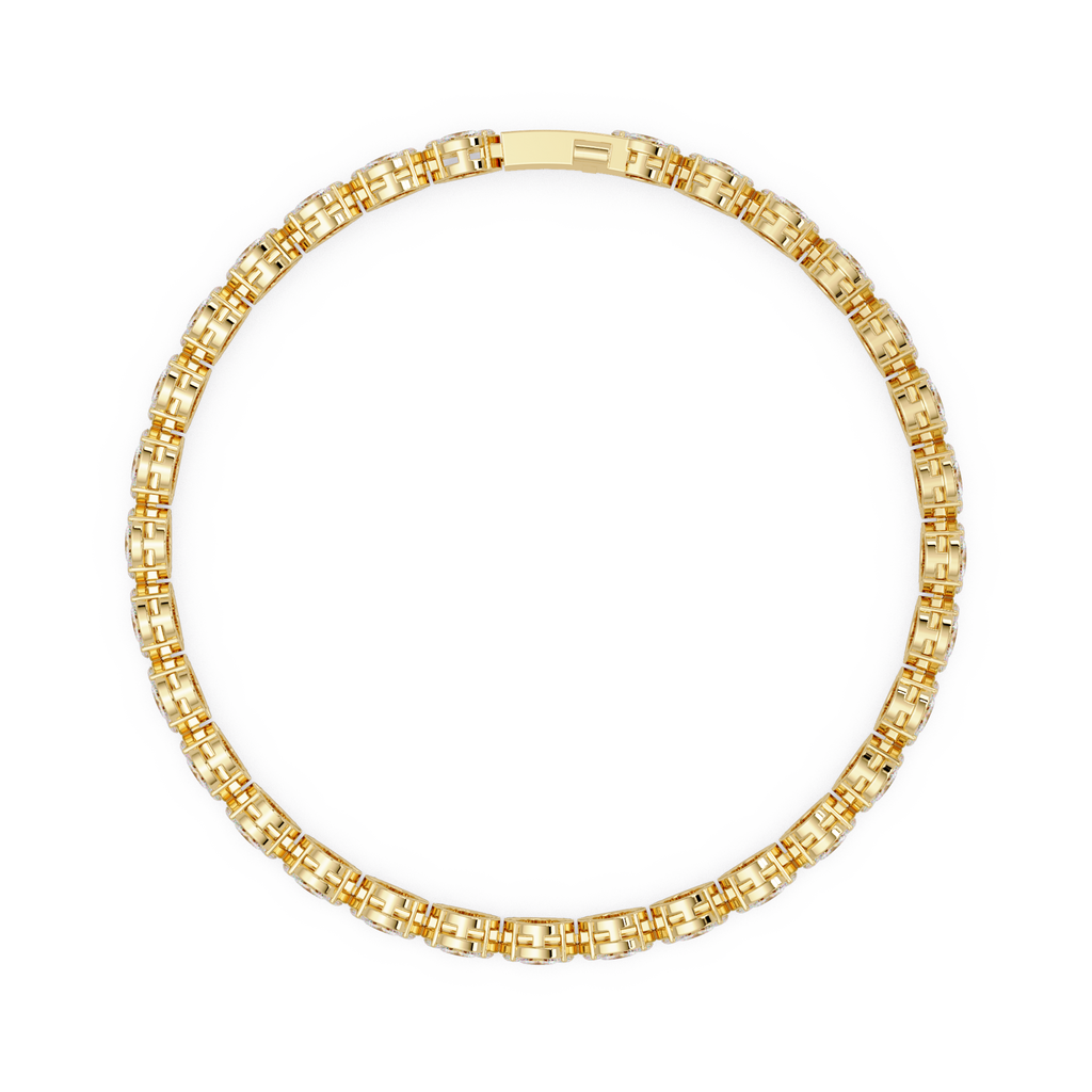Marquise Diamond Tennis Bracelet