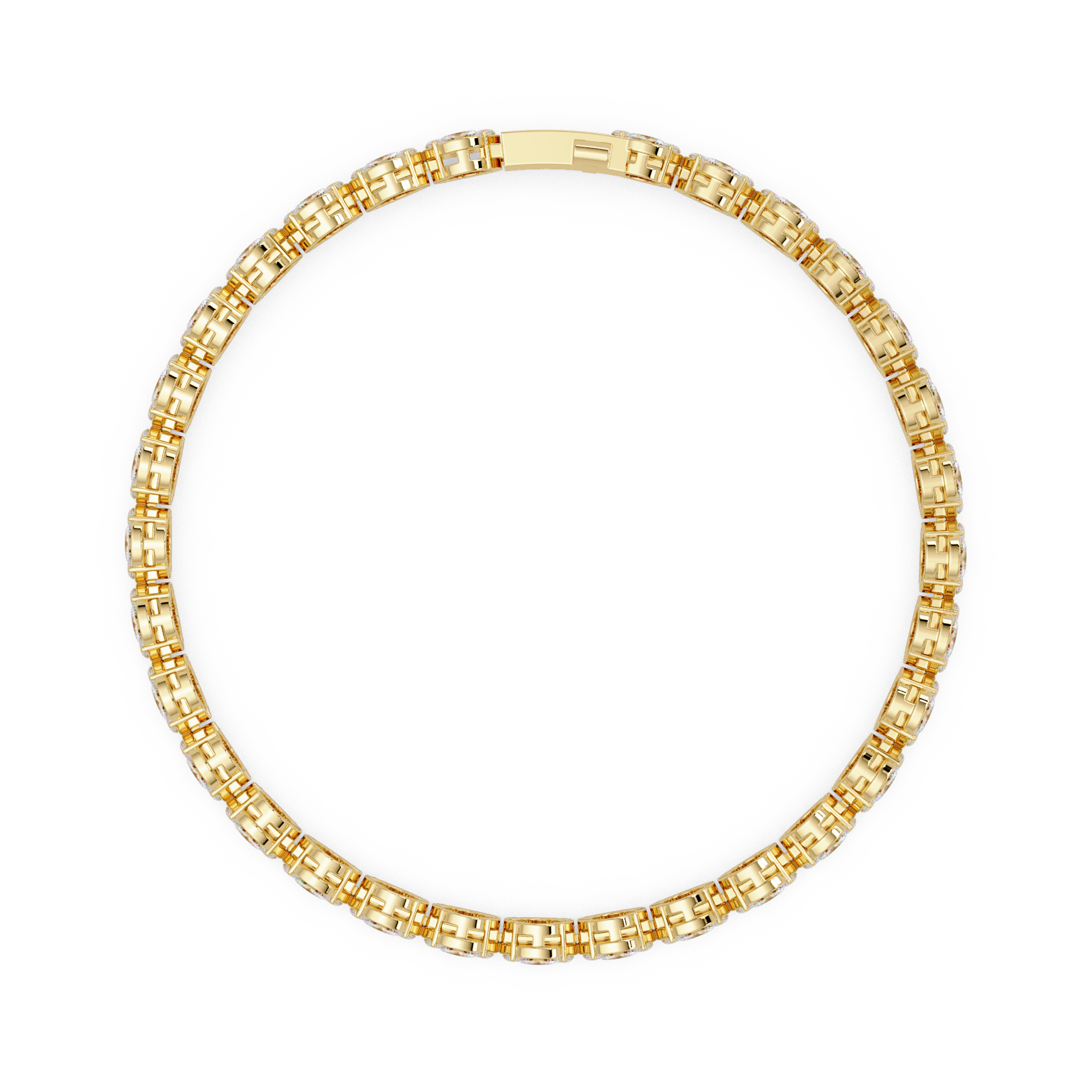 Marquise Diamond Tennis Bracelet