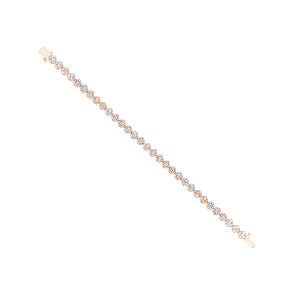 Marquise Diamond Tennis Bracelet