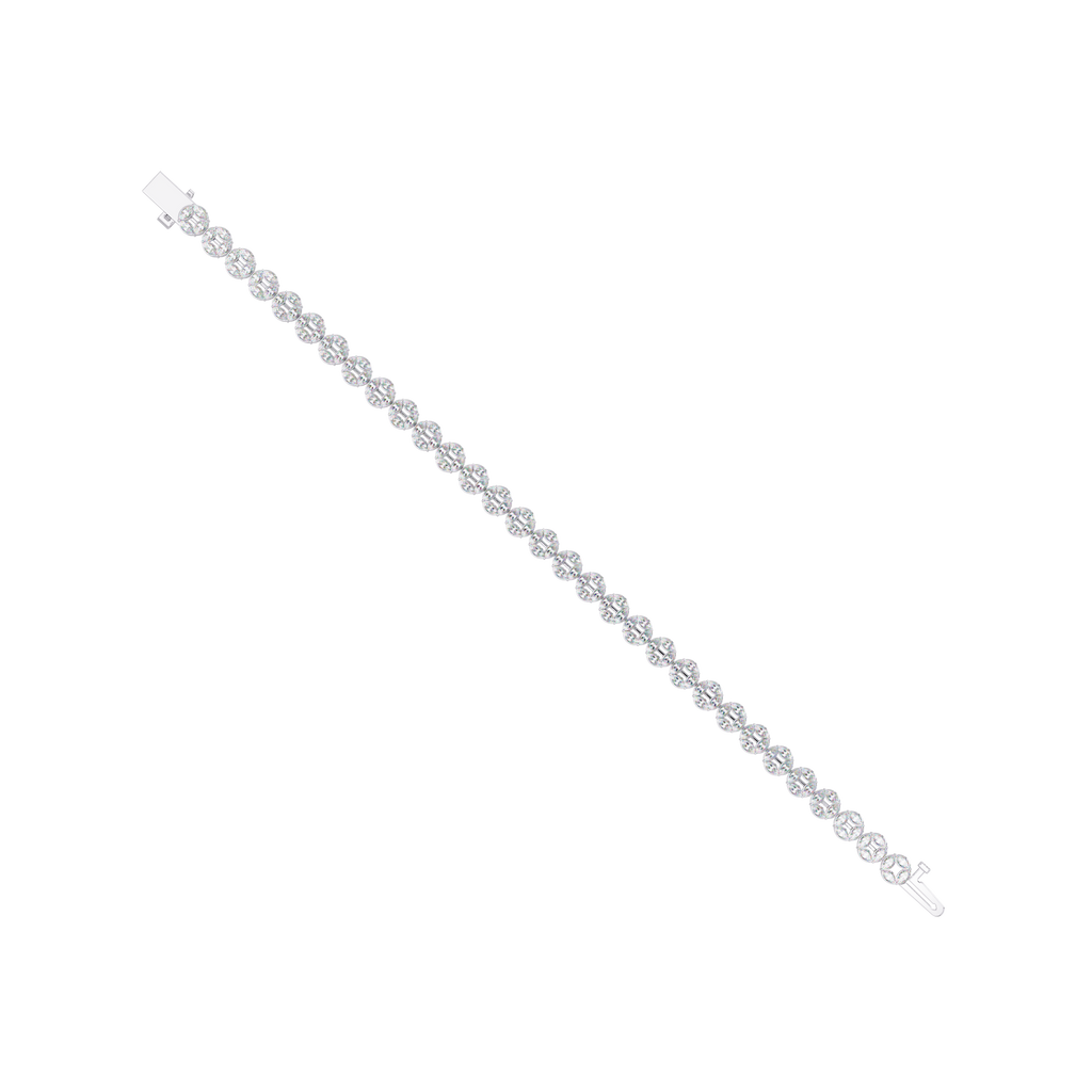 Marquise Diamond Tennis Bracelet