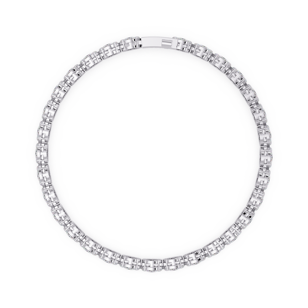 Marquise Diamond Tennis Bracelet
