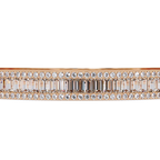 Luxury Baguette & Round Diamond Tennis Bracelet