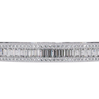 Luxury Baguette & Round Diamond Tennis Bracelet