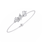 Minimalist Multi Shape Diamond Bracelet for Women