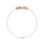 Minimalist Multi Shape Diamond Bracelet for Women