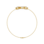 Minimalist Multi Shape Diamond Bracelet for Women