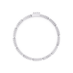 Luxury Baguette Cut Tennis Bracelet for Women