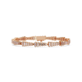 Luxury Baguette Cut Tennis Bracelet for Women