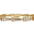 Luxury Baguette Cut Tennis Bracelet for Women
