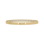 Princess Cut Diamond Tennis Bangle Bracelet