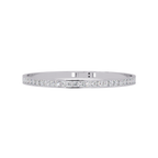 Princess Cut Diamond Tennis Bangle Bracelet