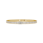 Princess Cut Diamond Tennis Bangle Bracelet
