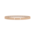 Princess Cut Diamond Tennis Bangle Bracelet