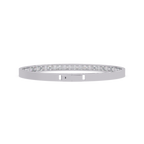 Princess Cut Diamond Tennis Bangle Bracelet