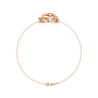 Elegant Floral Diamond Bracelet for Women