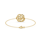 Elegant Floral Diamond Bracelet for Women