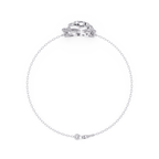 Elegant Floral Diamond Bracelet for Women