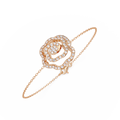 Elegant Floral Diamond Bracelet for Women
