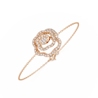 Elegant Floral Diamond Bracelet for Women