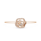 Elegant Floral Diamond Bracelet for Women